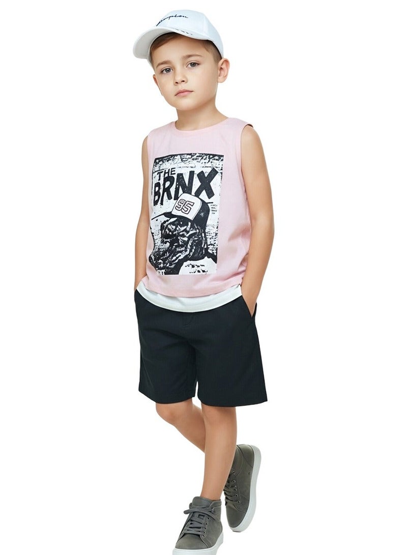 WiNi BEE Toddler Tank Top - Sleeveless Shirt with Dinosaur Print for Kids 2-6 Years, Unisex Summer Graphic Tee for Boys Girls - Image 3